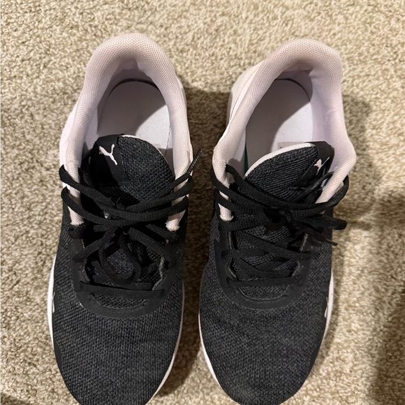 Puma Charcoal and White Athletic Shoes - Picture 5 of 7